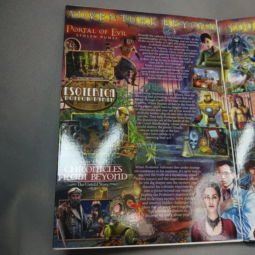 Supernatural Stories 20 Complete Games Teen PC DVD Game Hidden Objects Horror